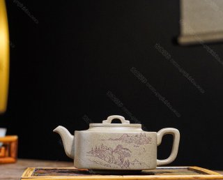 美壺推薦！品名：四方玉鎖作者：工藝美術